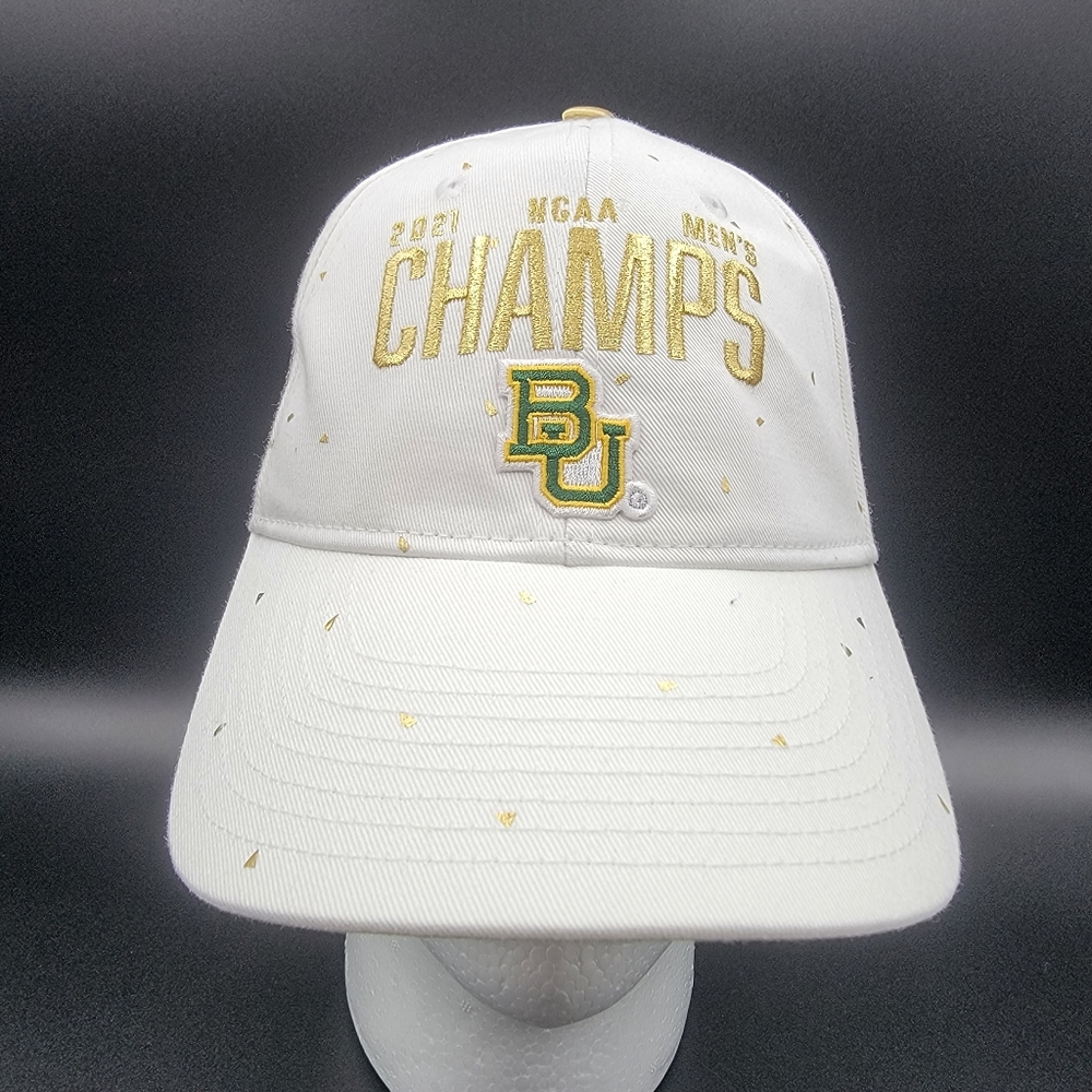Nike Baylor Bears 2021 Men's NCAA National Champions Snapback Hat Cap Legacy 91